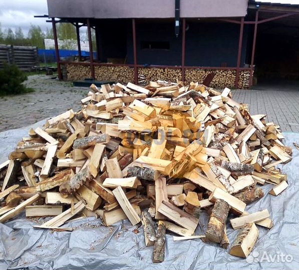 Дрова. Береза колотая