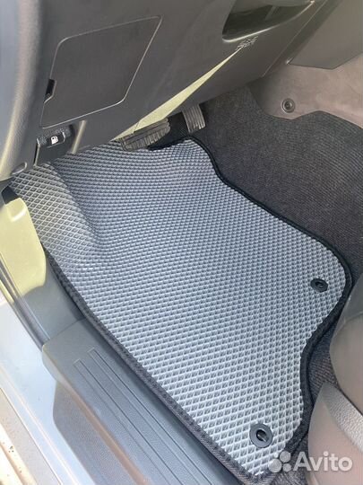 Ева коврики eva с бортами в автомобиль