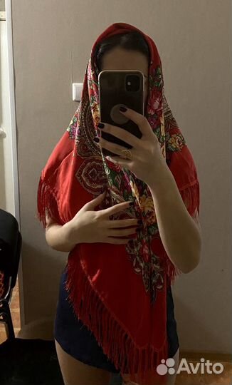 Платок шаль русский