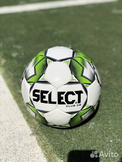 Мяч футбольный Select club DB зеленый