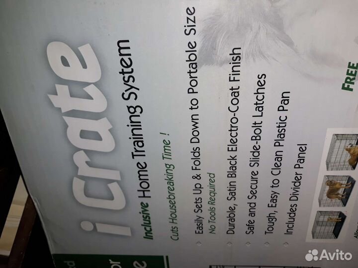 Клетка для средних собак или кошек