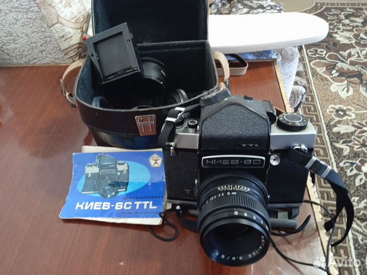 Фотоаппарат зенит ттл, фотоаппарат киев 6С ттл