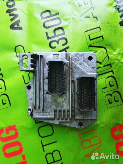 Блок управления двигателем эбу Opel Astra H 1.8