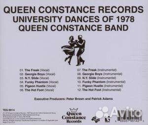 Queen Constance Band - University Dances Of 1978 (1 CD)