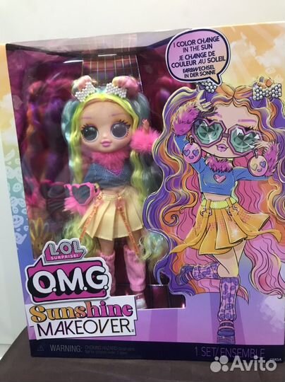 Кукла LOL Surprise OMG Sunshine makeover Bubblegum