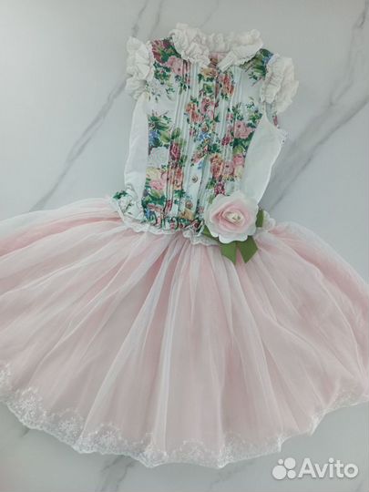 Нарядное платье выпускной Маленькая леди брендовое