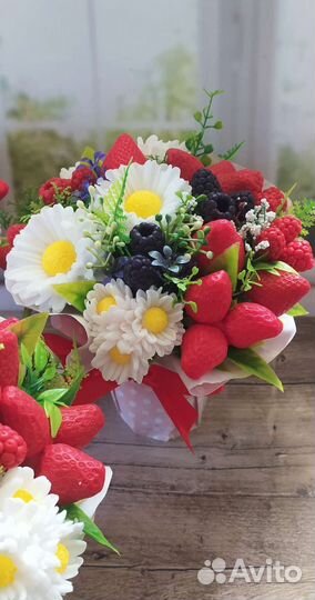 Букеты из мыла, ручной работы