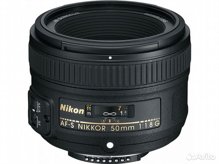 Объектив Nikon 50mm f/1.8G AF-S Nikkor