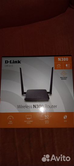 Wifi роутер D link DIR-615 N300