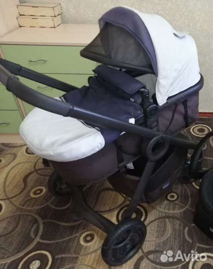 Коляска 2 в 1 Chicco Urban Plus Crossover