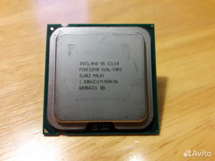 Процессор Intel Pentium dual-core E2160 1.8Ghz