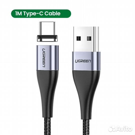 Новый магнитный кабель Usb A Ugreen 1m