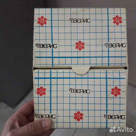 Рюмки СССР Тверис ягоды