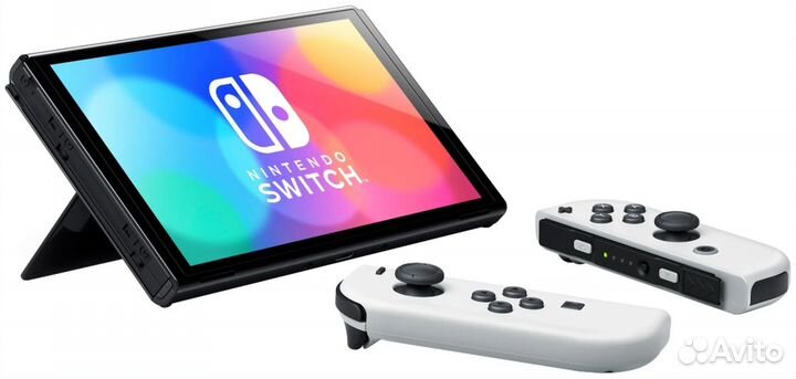 Игровая приставка Nintendo Switch oled (+7 игр)