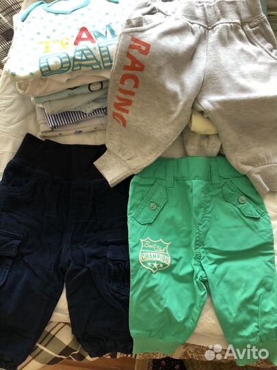 Детские вещи пакетом от 0 до 1,6 для мальчика