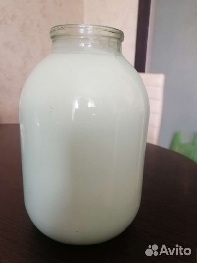 Молоко коровье домашнее