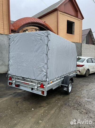 Одноосный прицеп мзса 817717.012 широкий