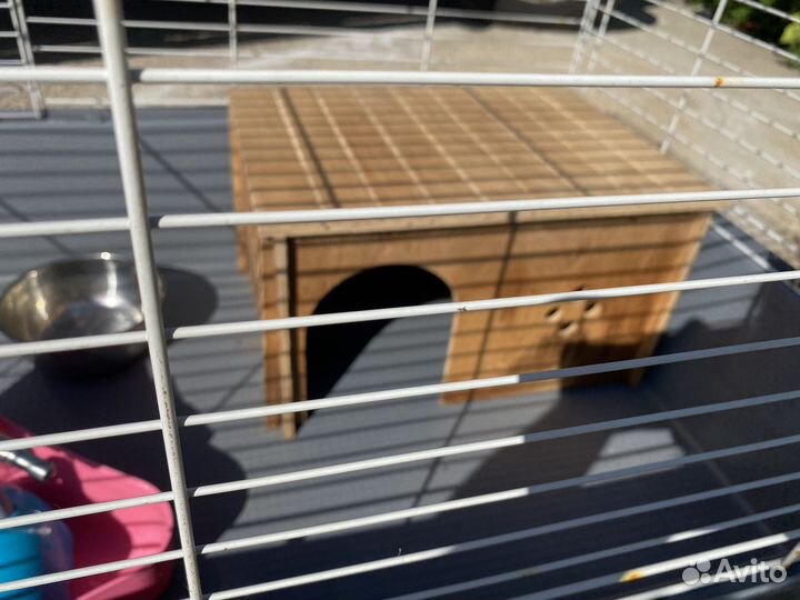 Большая клетка для кролика/хорька/шиншилы