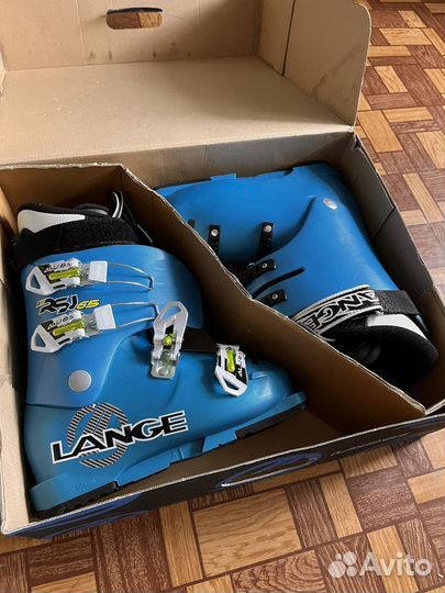 Горные лыжи детские 130 с ботинками