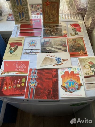 Коллекции открыток времен СССР