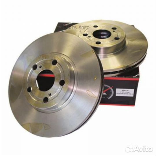 Kortex KD0110 Диск торм. пер.вент.277x26 5 отв