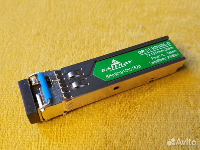 SFP модуль Gateray GR-S1-W3120L-D одноволоконный