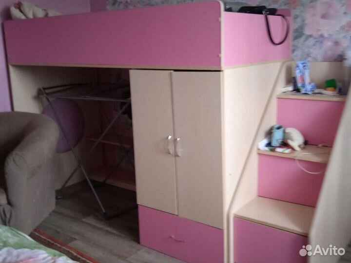 Детская кровать чердак