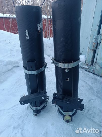 Тубус для ледобура на снегоход