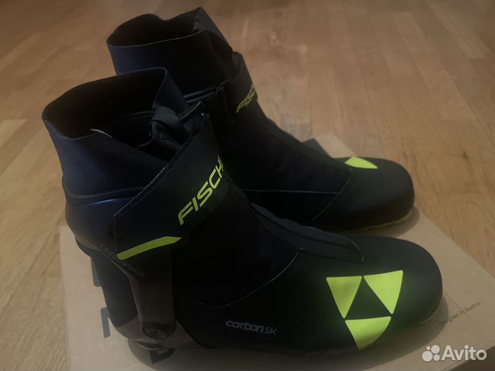 Лыжные ботинки fischer carbon skate, EU43