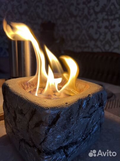 Свеча, биокамин ручной работы
