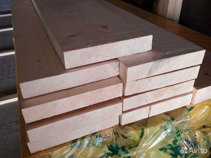 Доска строганная 50x100x6000 сорт 1, сосна