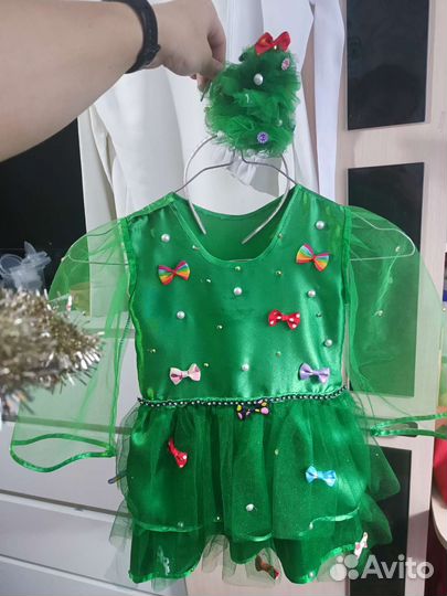 Новогодний костюм ёлочка