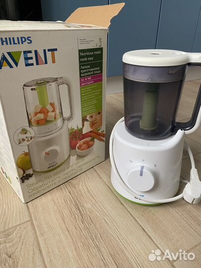 Пароварка блендер avent