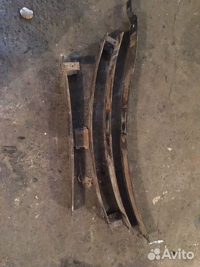 Листы рессоры л200