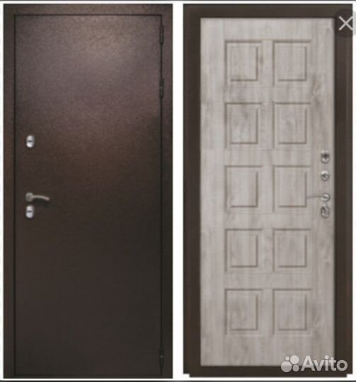 Дверь страж тепло 3К С терморазрывом уличная