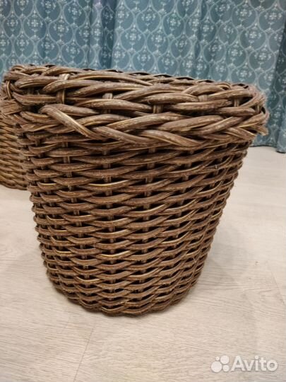 Корзина из ротанга