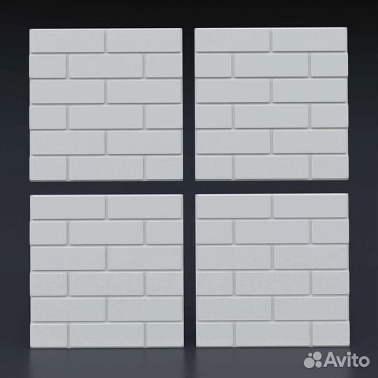 Гипсовая 3D панель 
