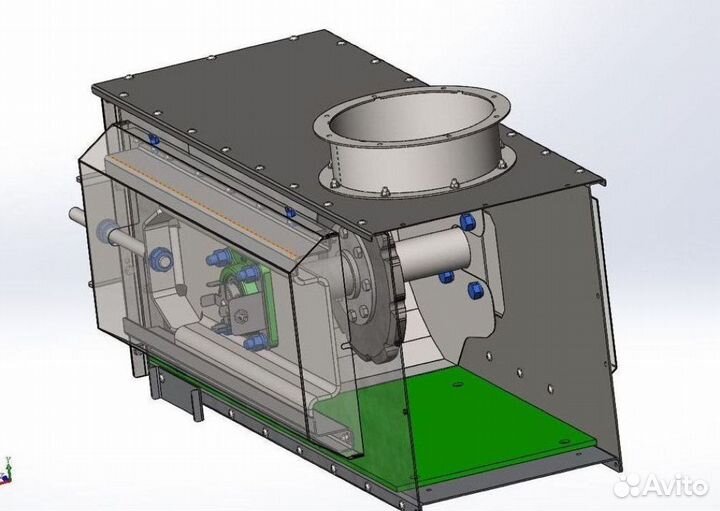 Скребковый транспортер 100 т/ч
