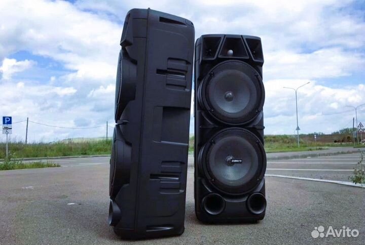 Большая портативная колонка 72 см