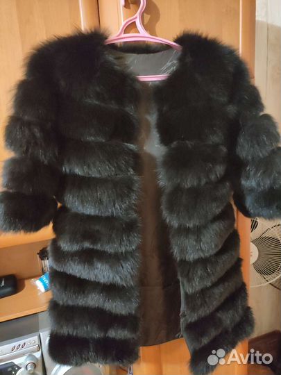 Шуба из песца