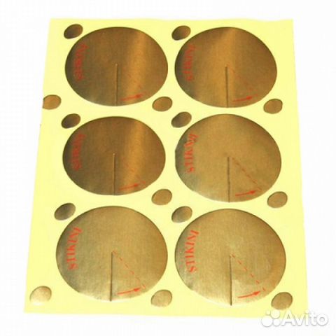 Стикини для загара (с родинками) 100 пар/уп