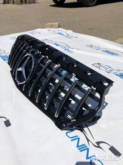 Решетка радиатора mercedes w117 cla GT хром