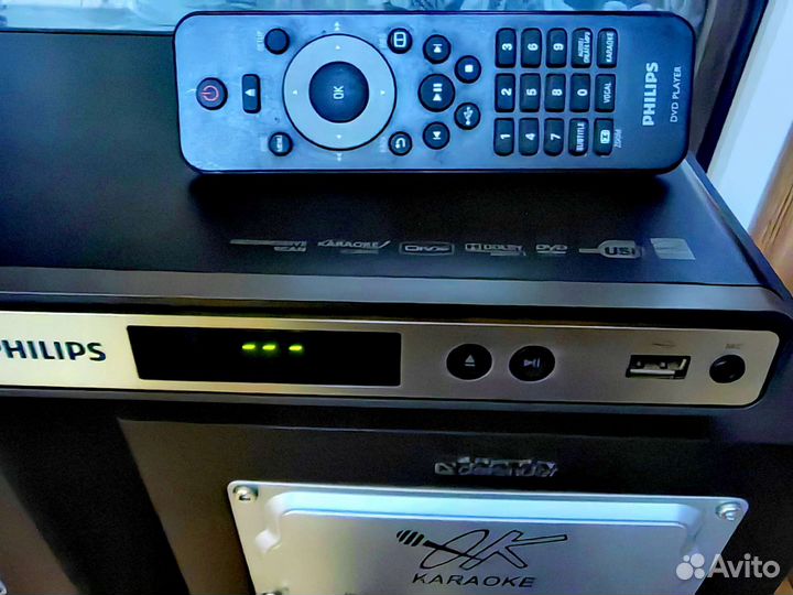 Активные акустические колонки Karaoke, двд USB