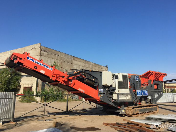 Мобильная Щековая дробилка sandvik QJ341 в аренду