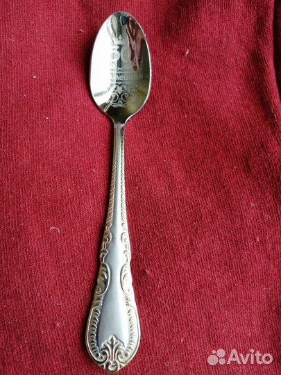 Ложечка чайная юбилейная, наклейка на бутылку