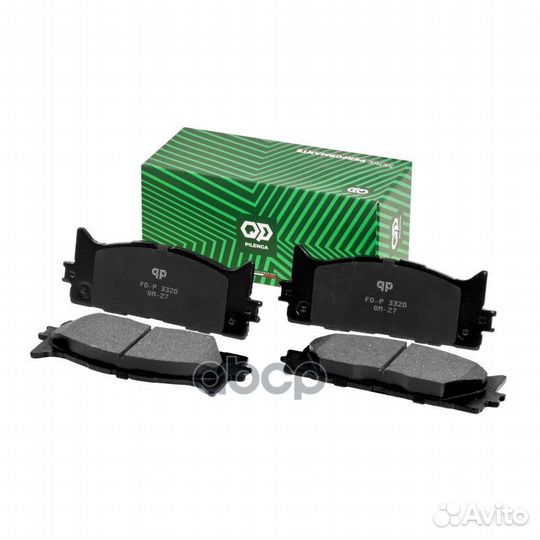 Колодки тормозные дисковые перед прав/лев FD