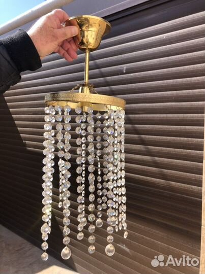 Люстра хрустальная чехия