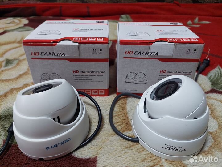 Камера видеонаблюдения купольная уличная