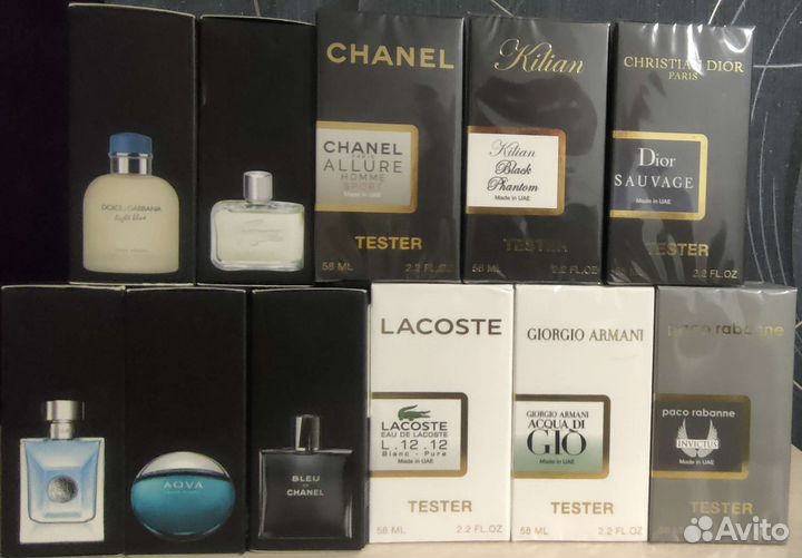 Тестеры духов из ОАЭ 58мл