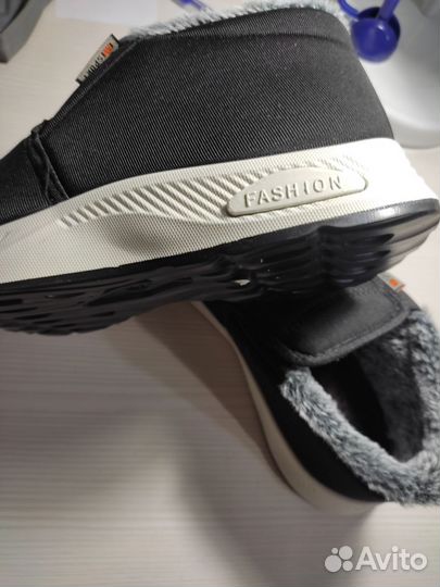 Слипоны мужские зимние